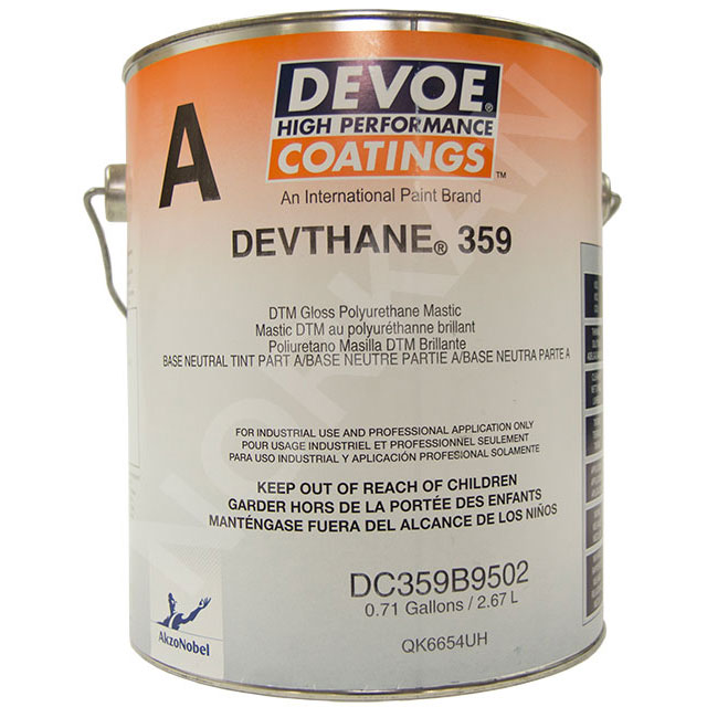 Devoe Devthane 359 Direct to Metal Urethane - UNI-BROWN